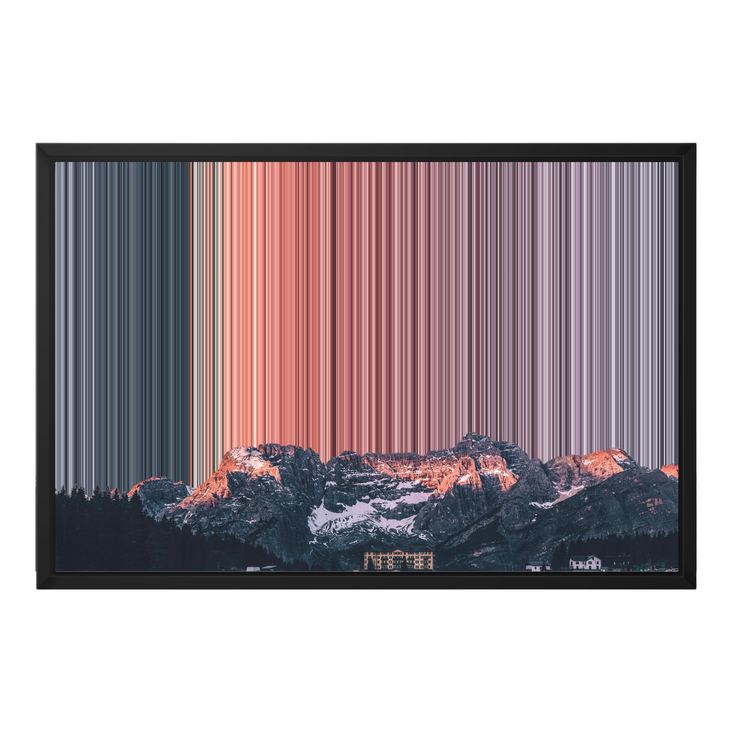 24×18" Framed Canvas - Black variant