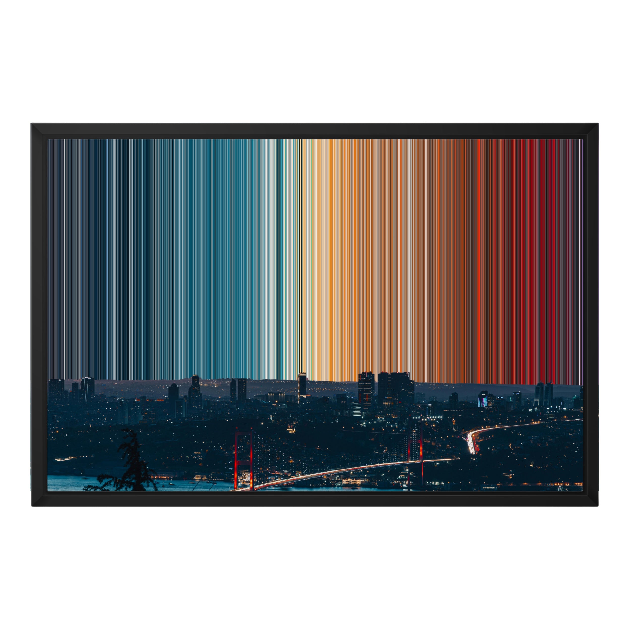 24×18" Framed Canvas - Black variant