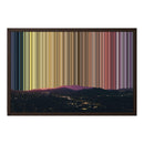 24×18" Framed Canvas - Brown variant