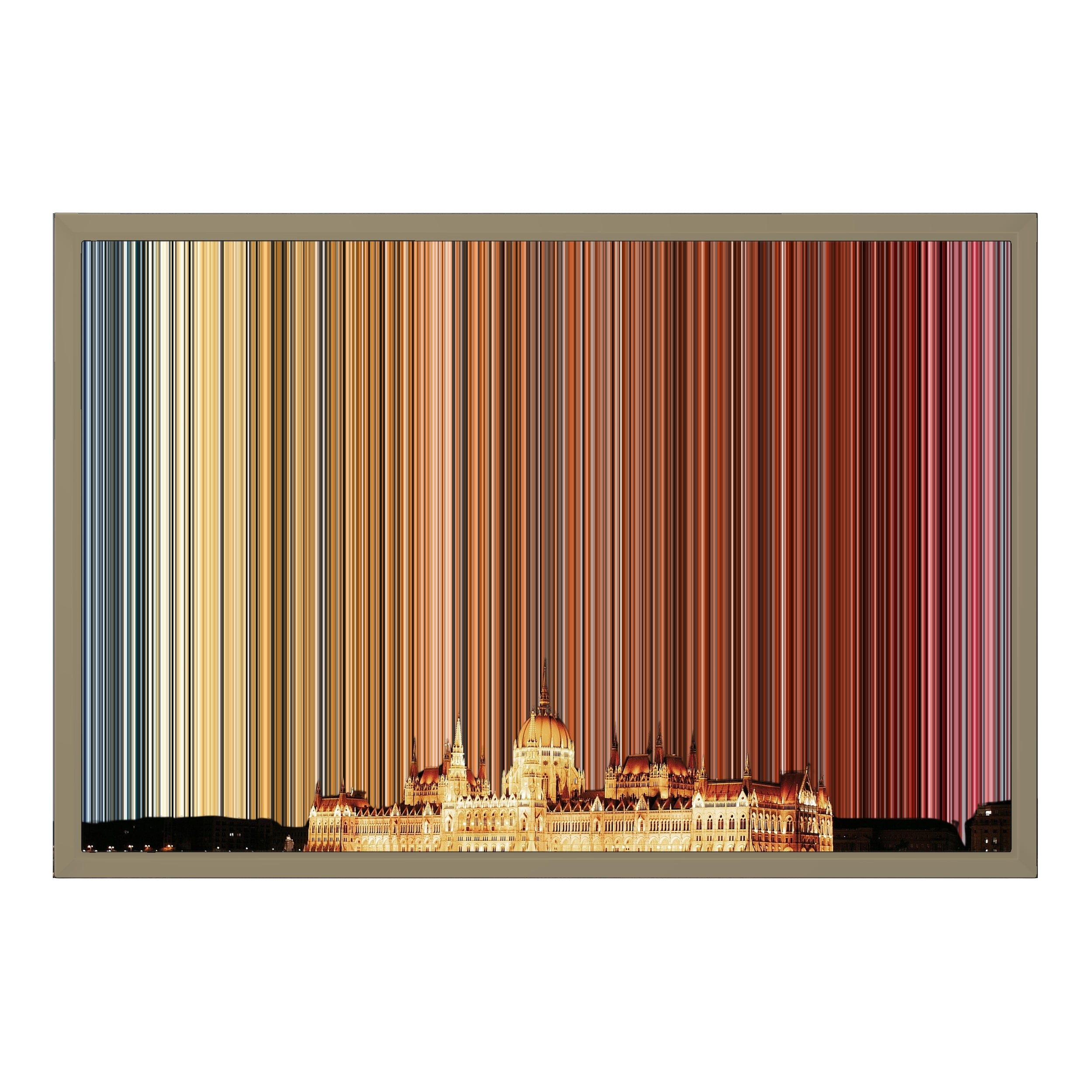 24×18" Framed Canvas - Natural variant