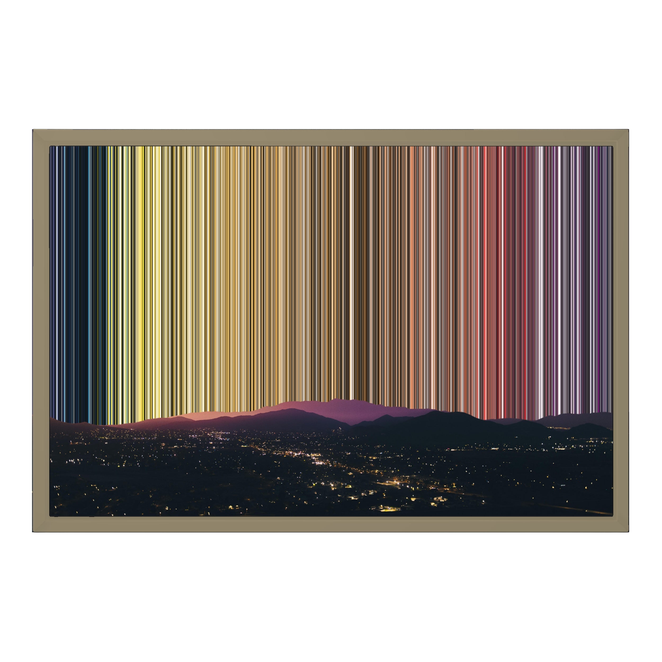 24×18" Framed Canvas - Natural variant