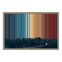 24×18" Framed Canvas - Natural variant