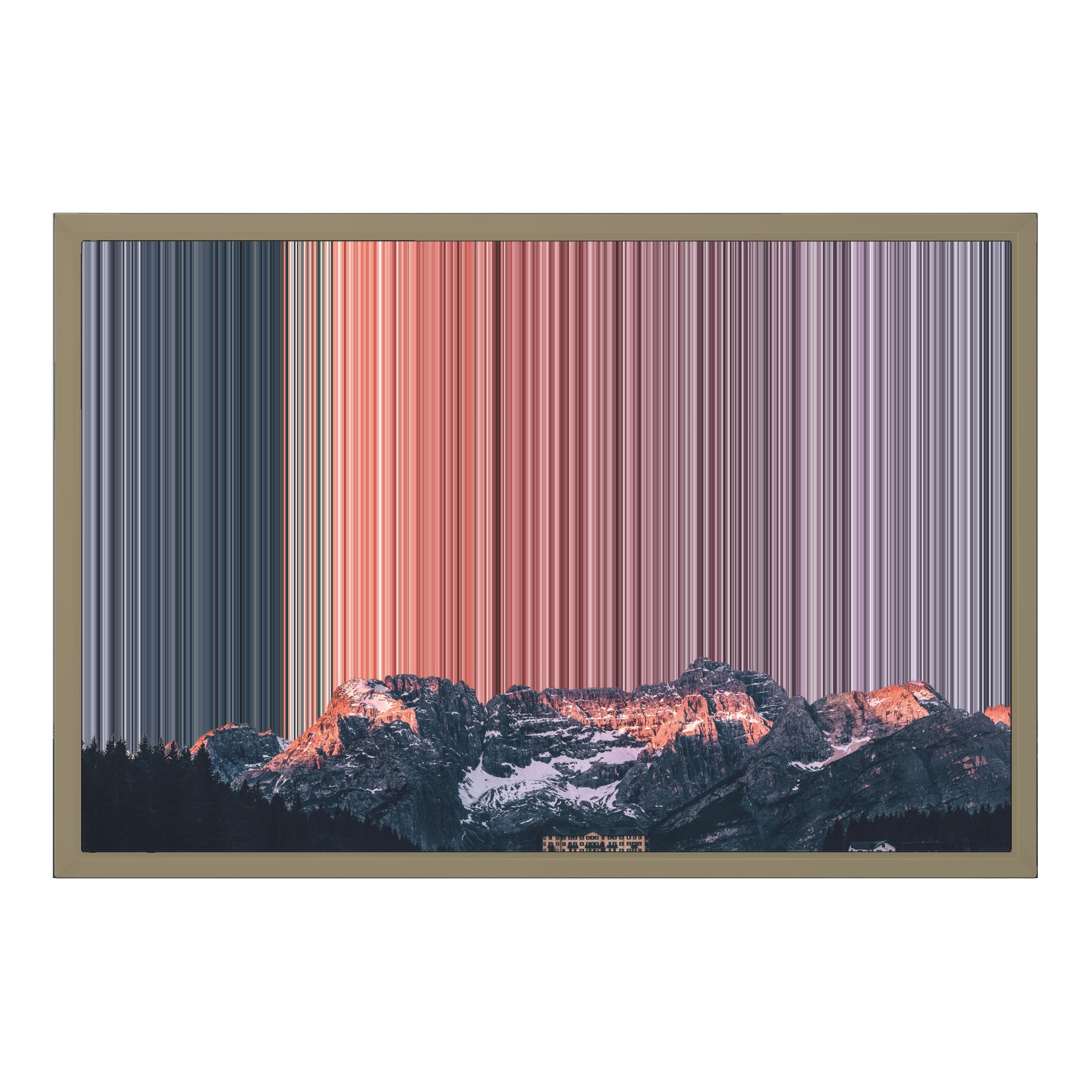 24×18" Framed Canvas - Natural variant