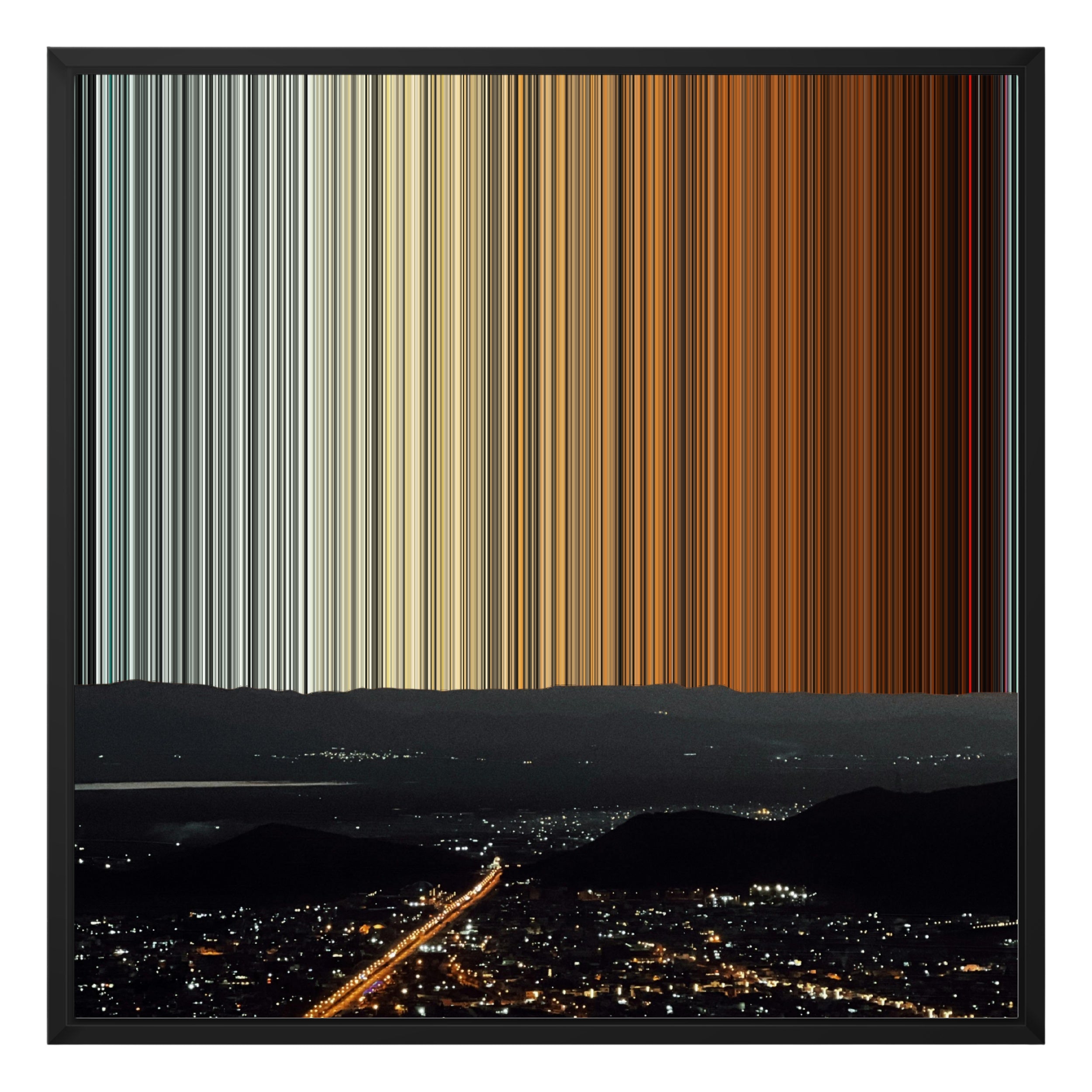 24×24" Framed Canvas - Black variant