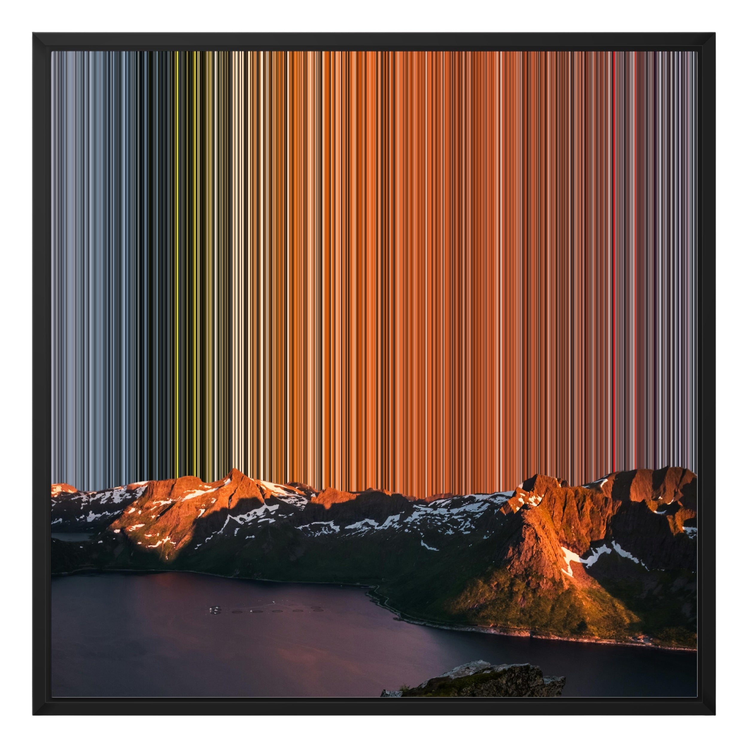 24×24" Framed Canvas - Black variant