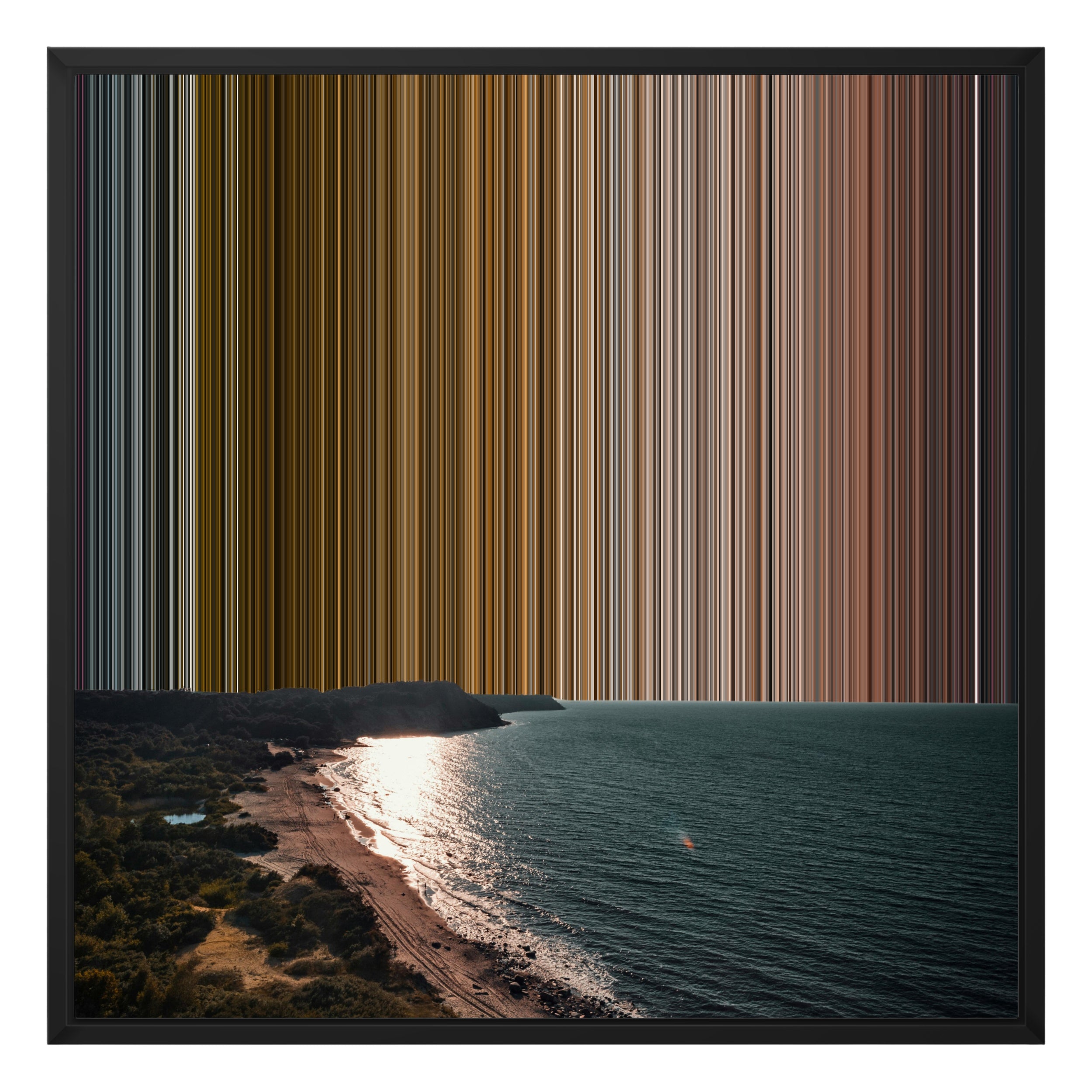 24×24" Framed Canvas - Black variant