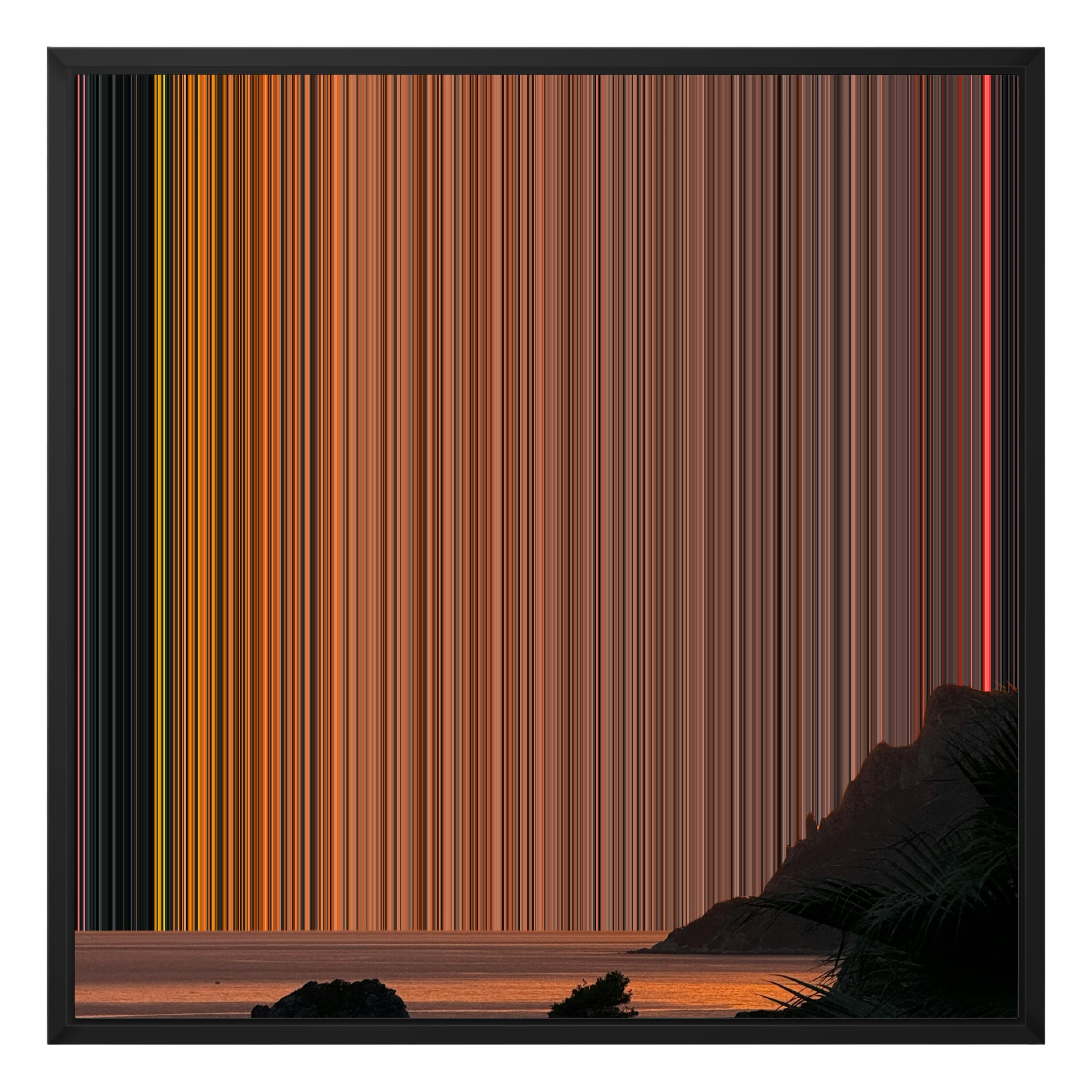 24×24" Framed Canvas - Black variant