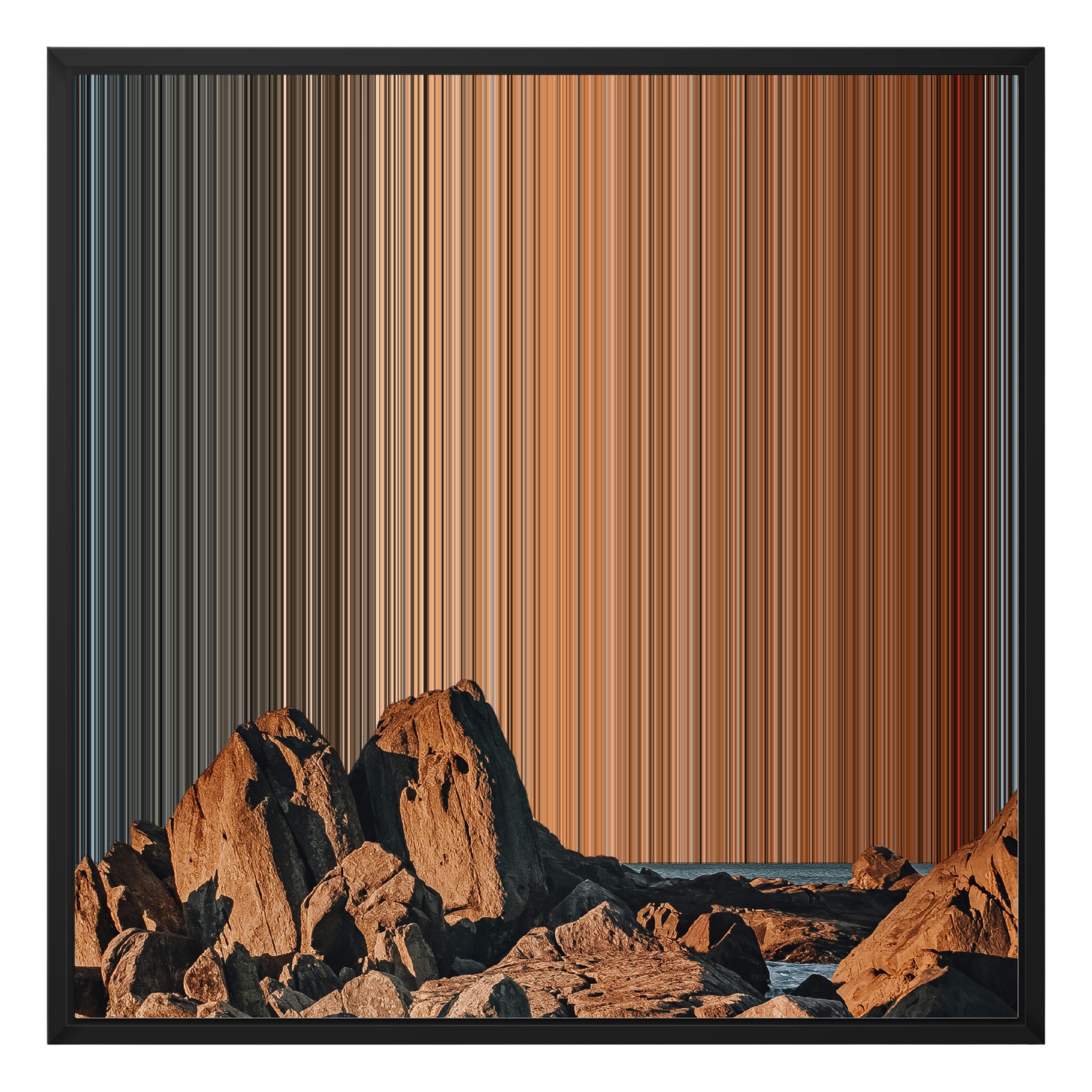 24×24" Framed Canvas - Black variant