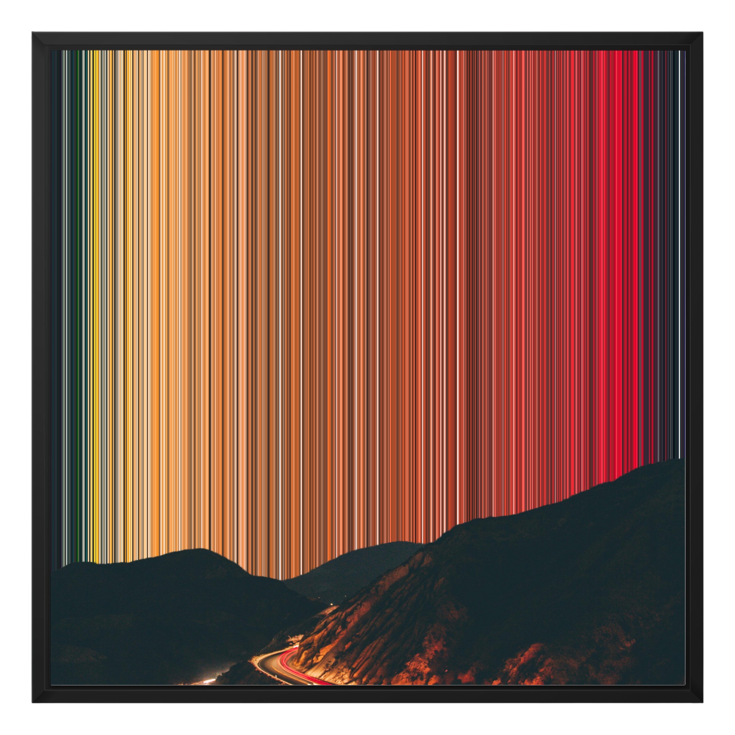 24×24" Framed Canvas - Black variant