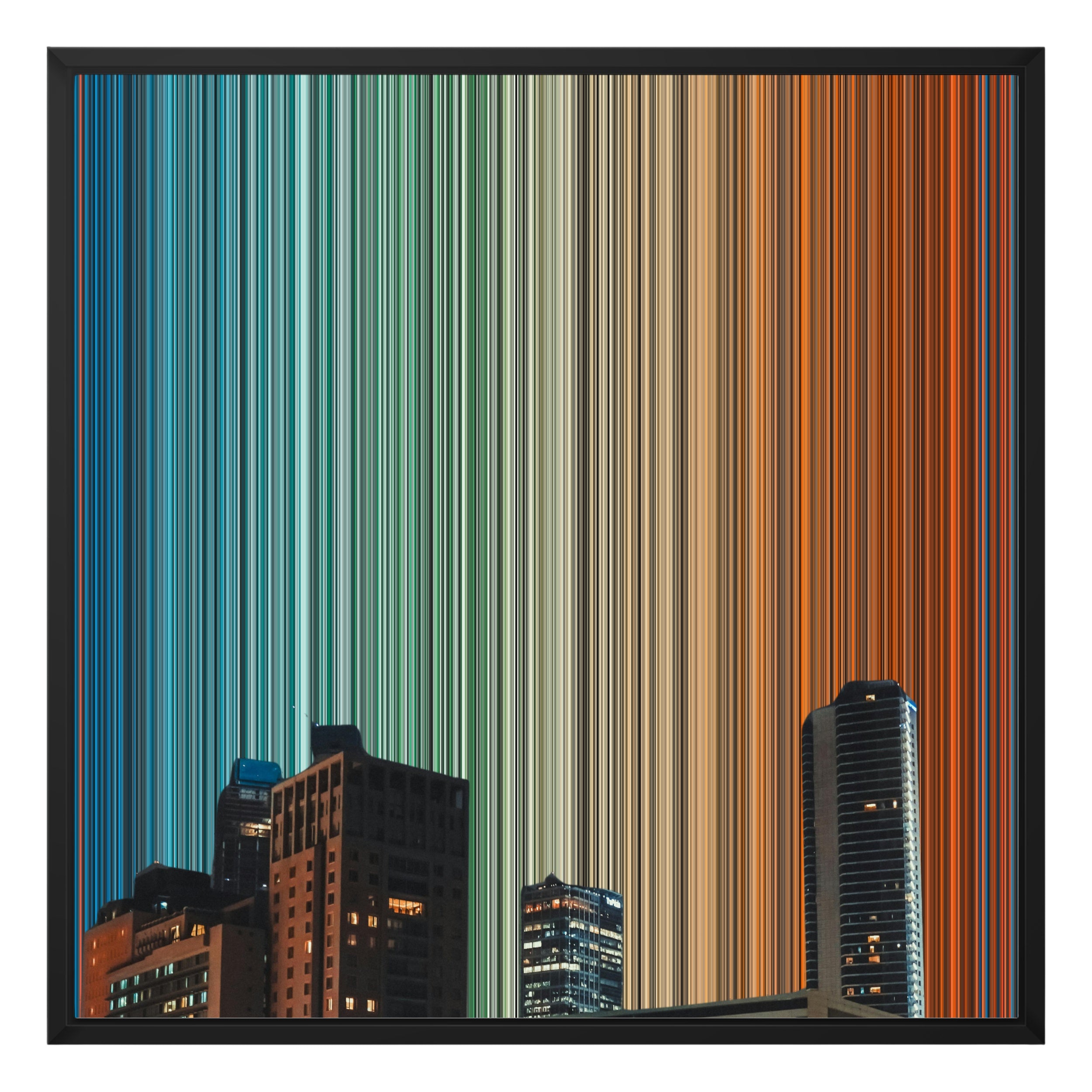 24×24" Framed Canvas - Black variant