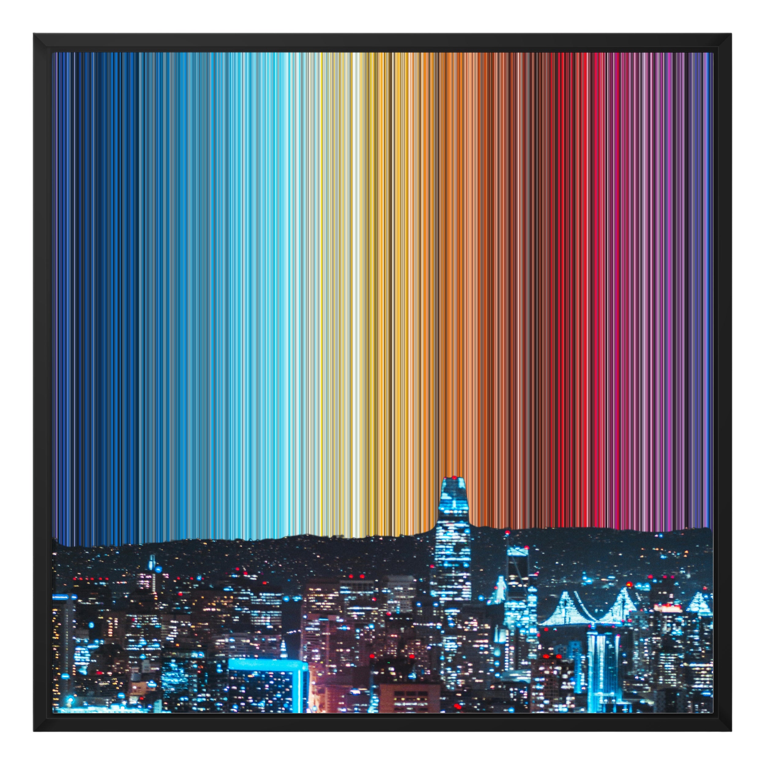 24×24" Framed Canvas - Black variant