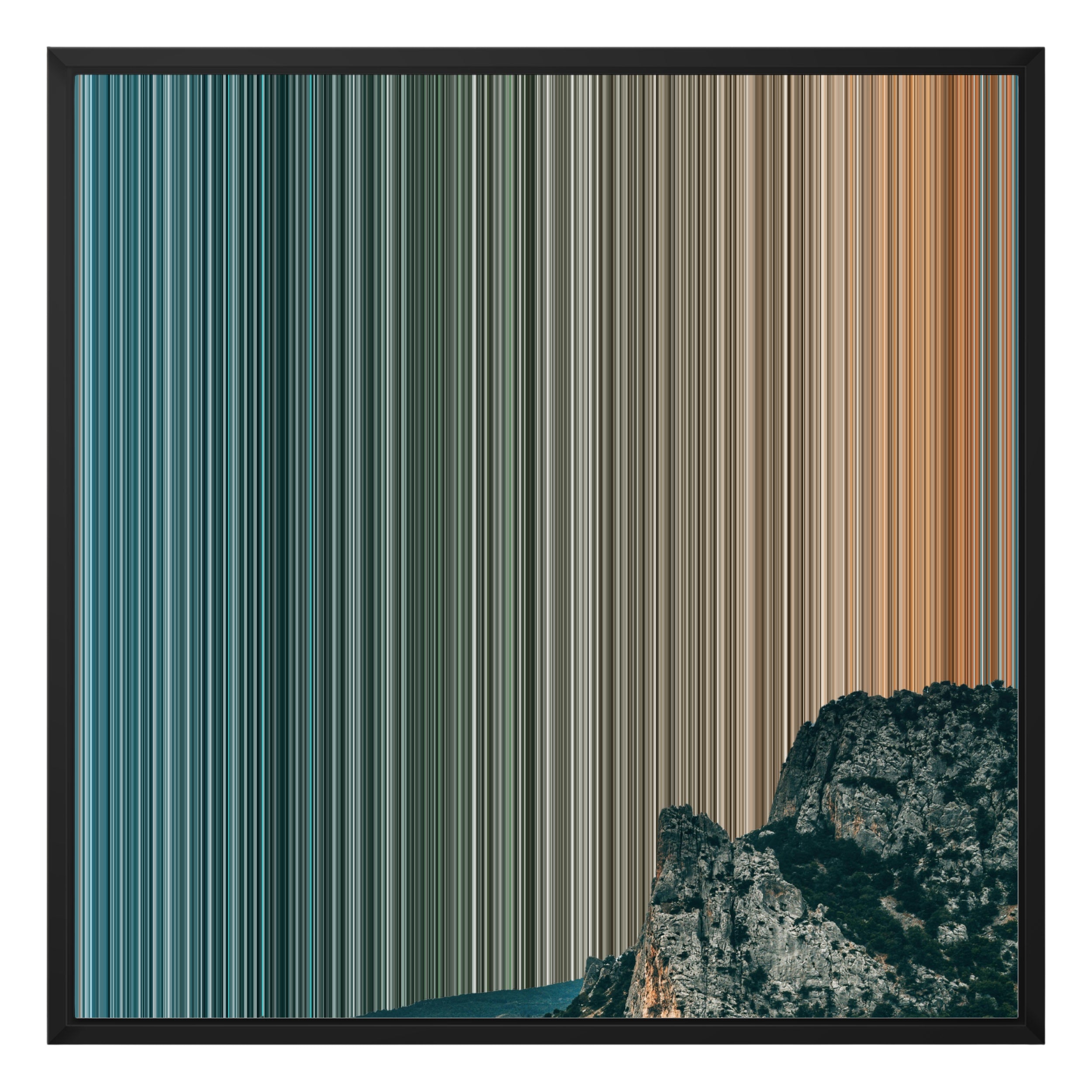 24×24" Framed Canvas - Black variant