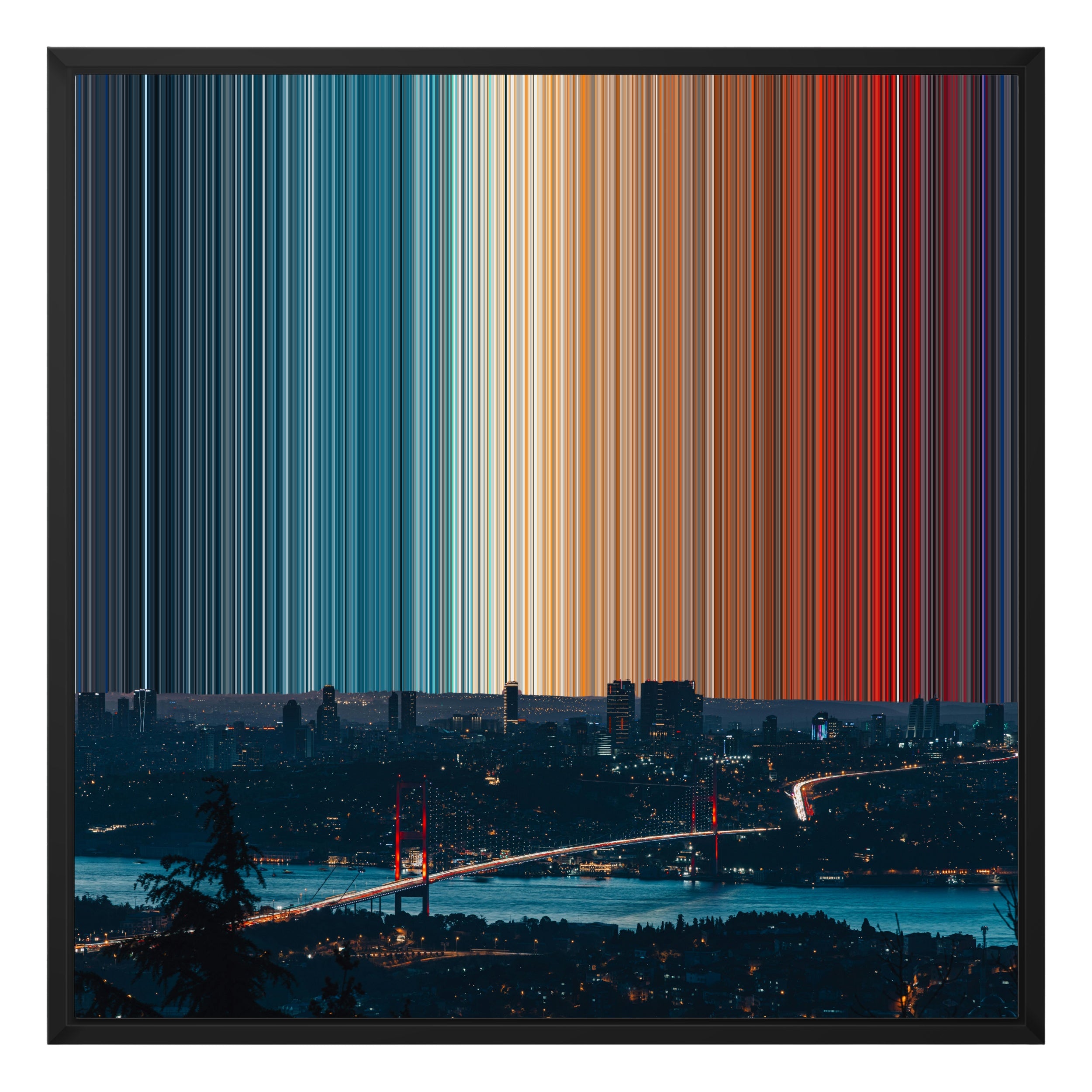 24×24" Framed Canvas - Black variant