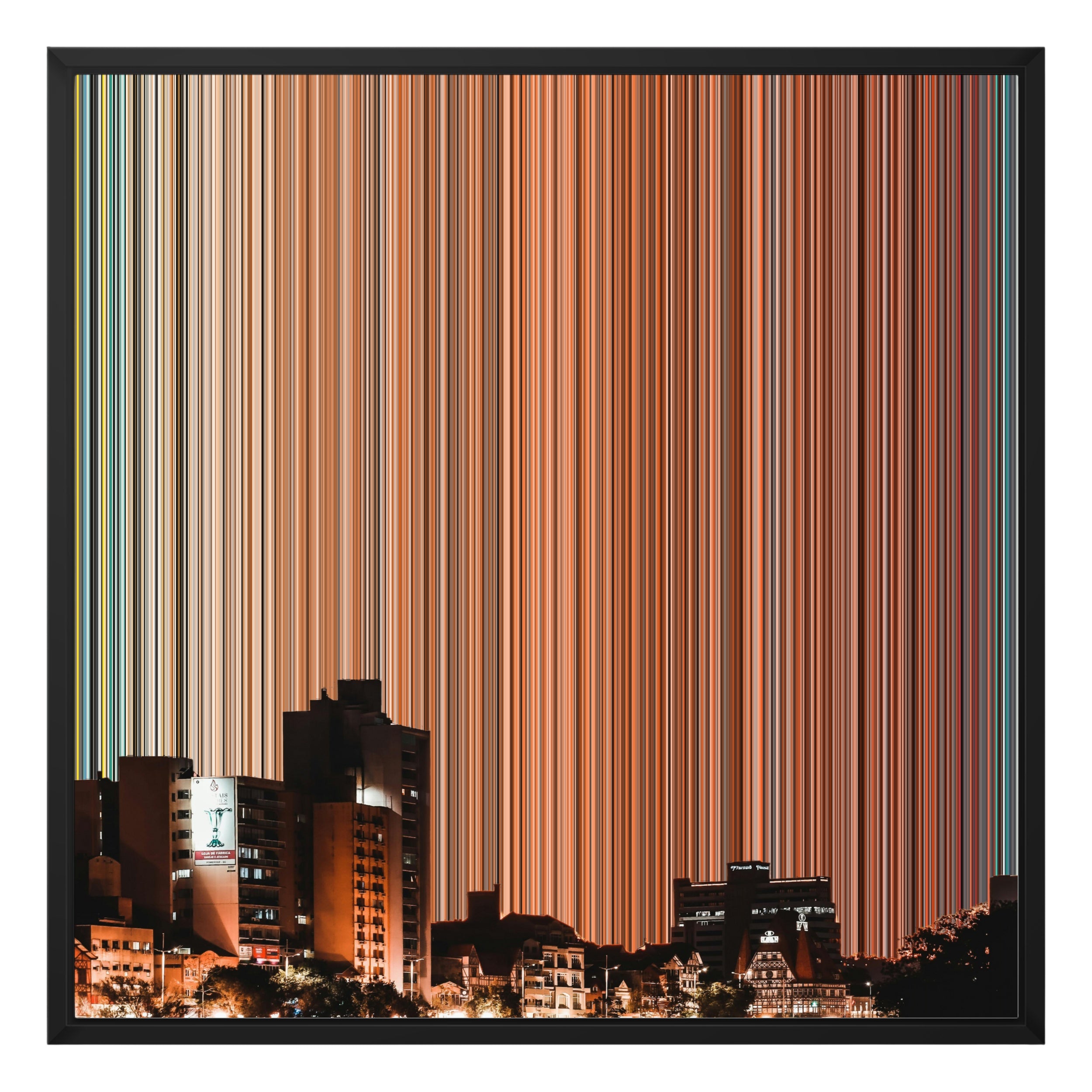 24×24" Framed Canvas - Black variant