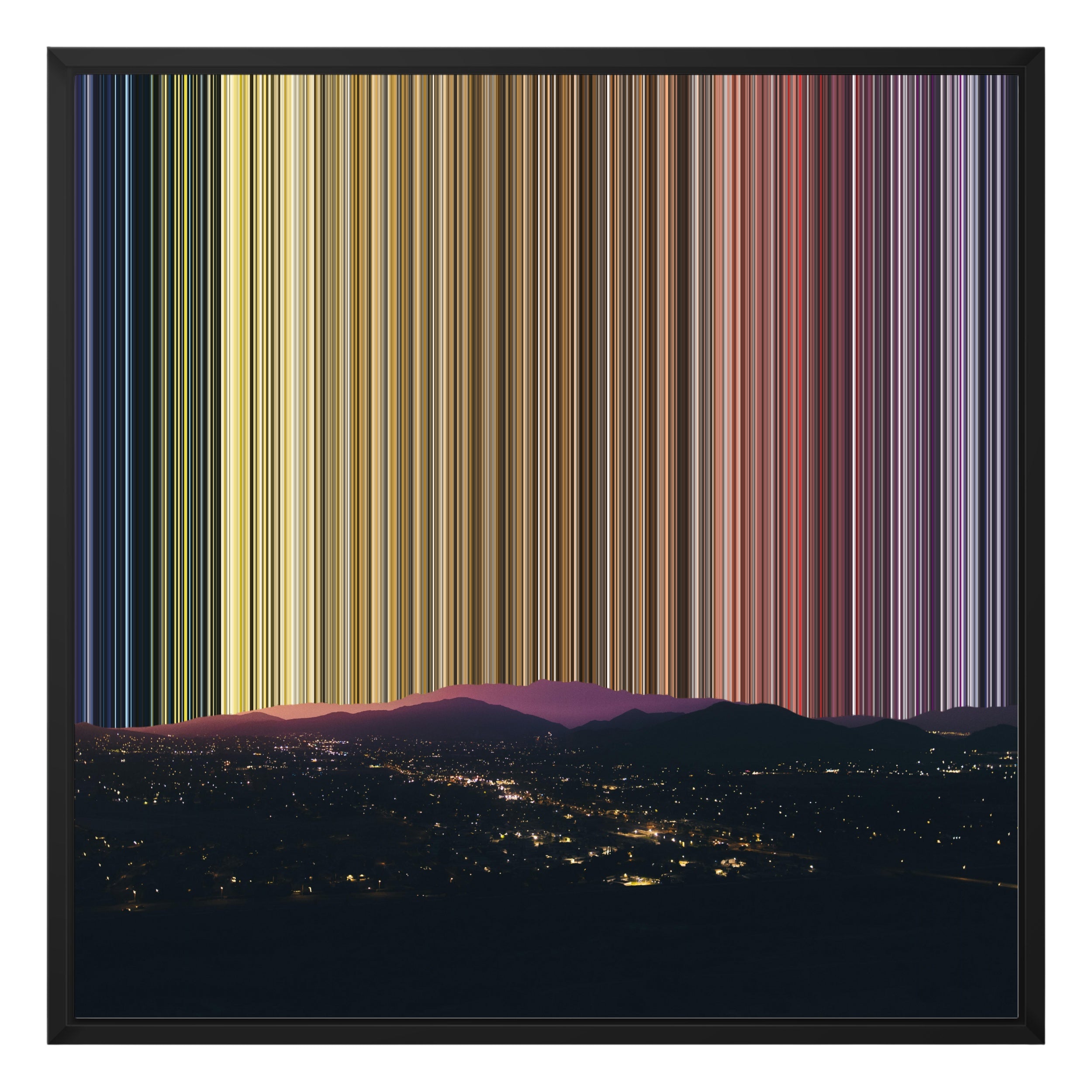 24×24" Framed Canvas - Black variant