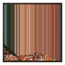 24×24" Framed Canvas - Brown variant