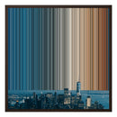 24×24" Framed Canvas - Brown variant