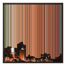 24×24" Framed Canvas - Brown variant