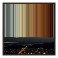 24×24" Framed Canvas - Brown variant