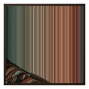 24×24" Framed Canvas - Brown variant