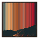 24×24" Framed Canvas - Brown variant