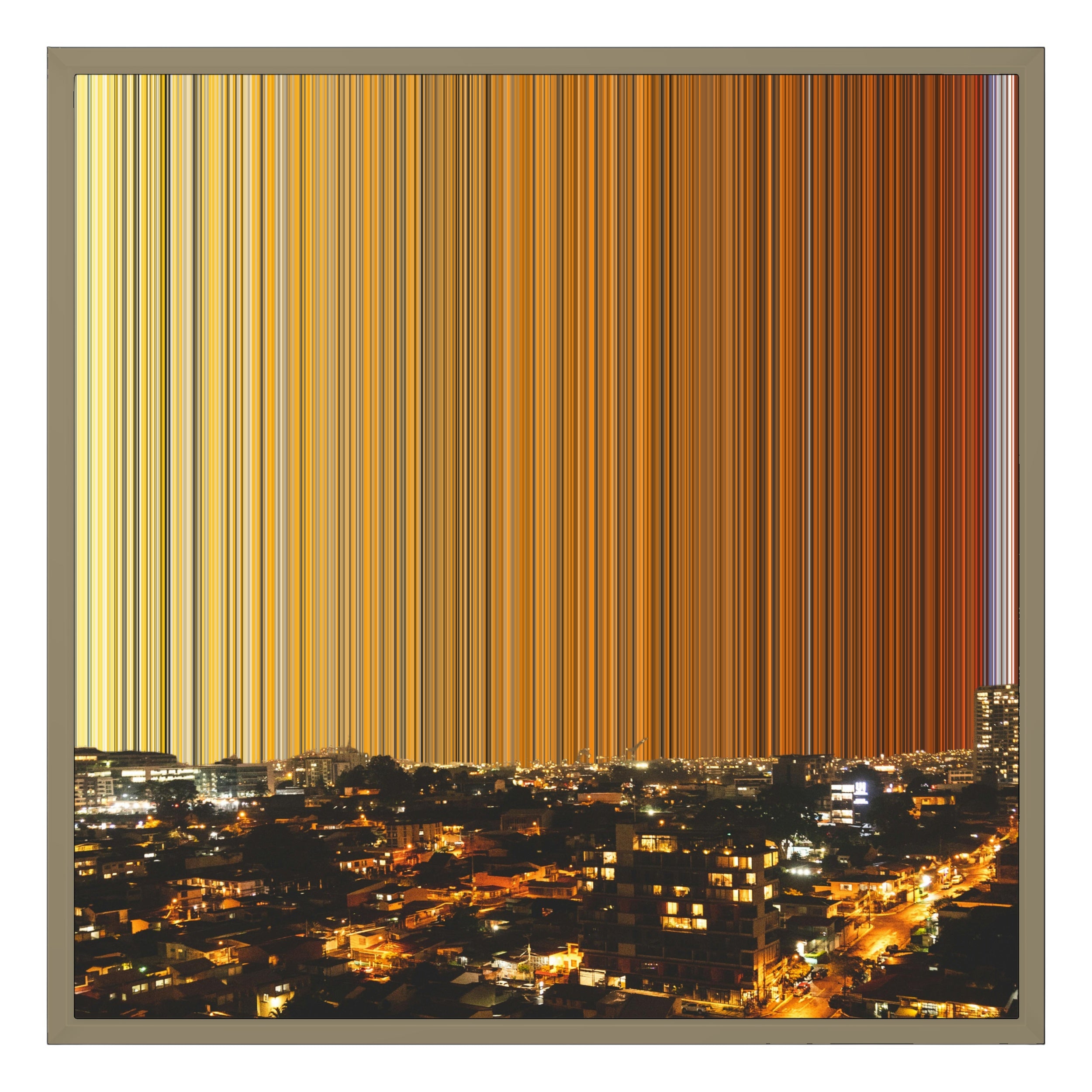 24×24" Framed Canvas - Natural variant