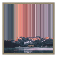 24×24" Framed Canvas - Natural variant