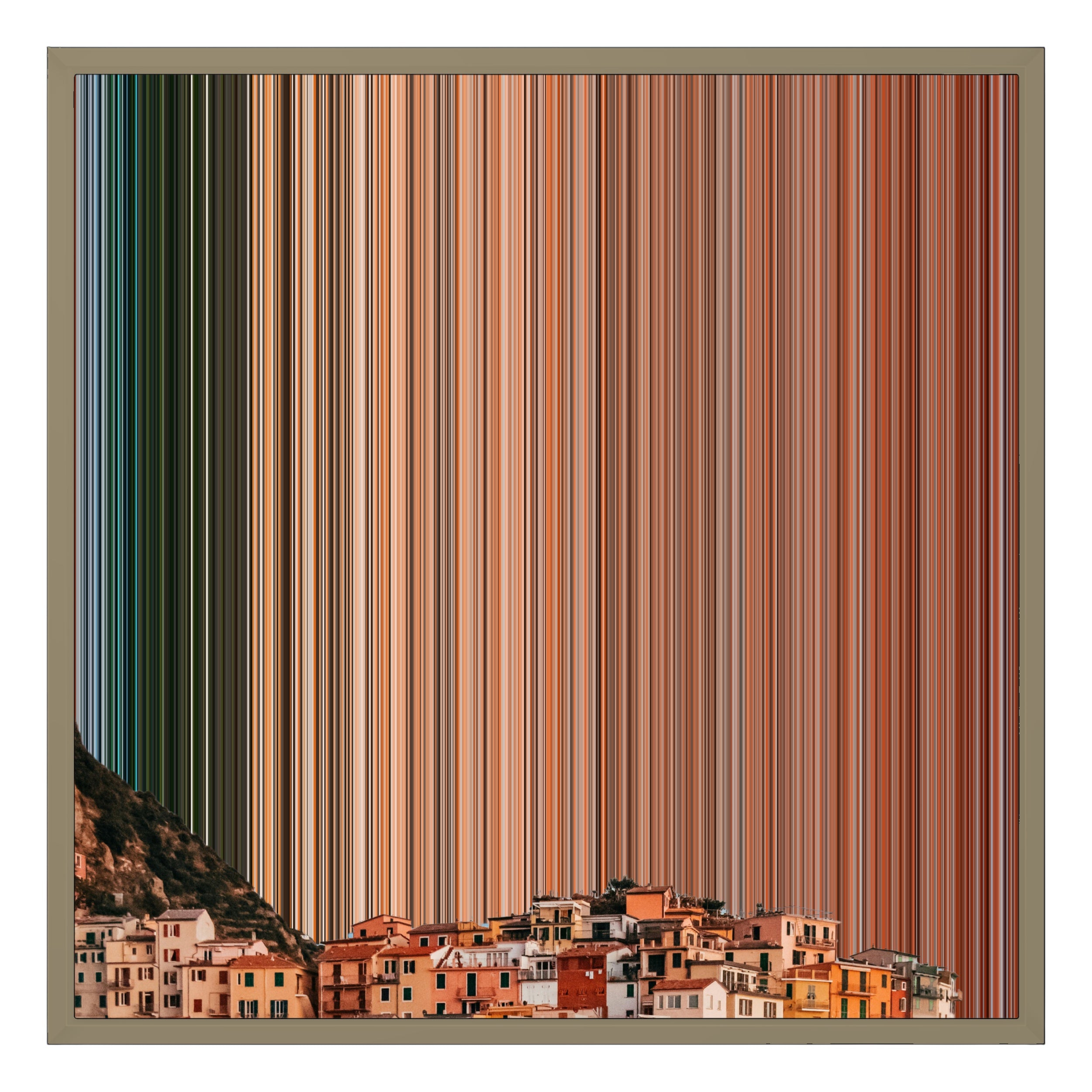 24×24" Framed Canvas - Natural variant