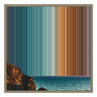 24×24" Framed Canvas - Natural variant