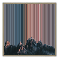 24×24" Framed Canvas - Natural variant