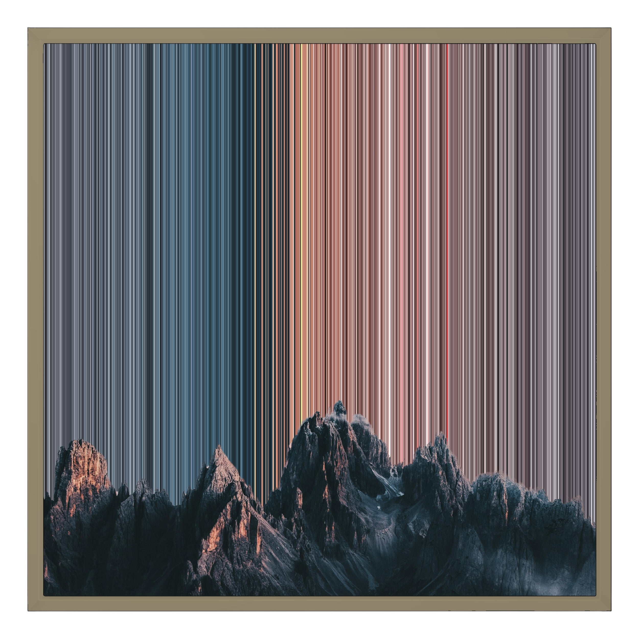 24×24" Framed Canvas - Natural variant