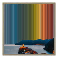 24×24" Framed Canvas - Natural variant