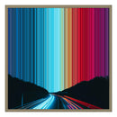 24×24" Framed Canvas - Natural variant