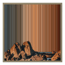 24×24" Framed Canvas - Natural variant