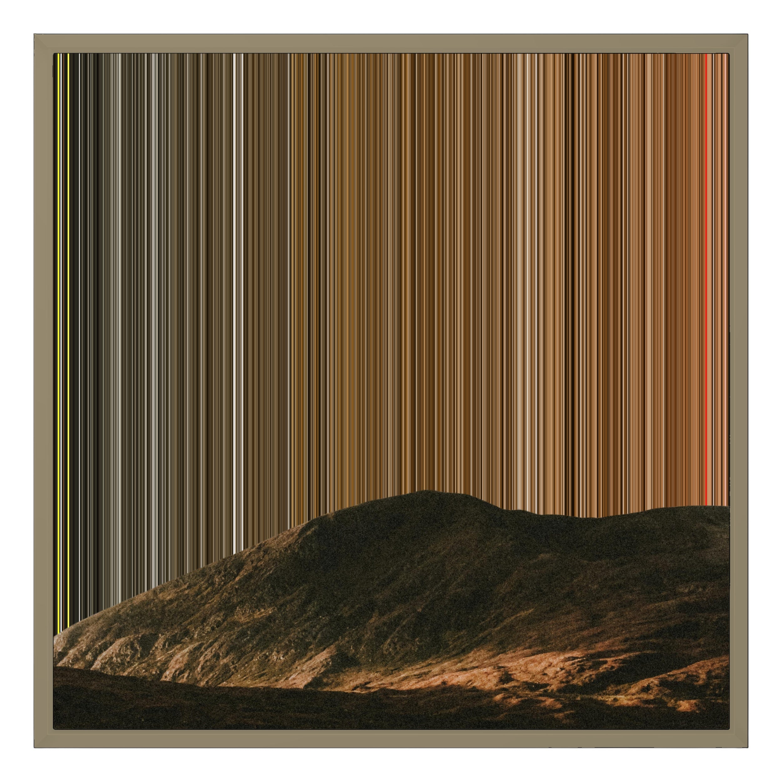 24×24" Framed Canvas - Natural variant