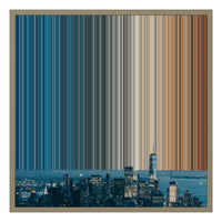 24×24" Framed Canvas - Natural variant