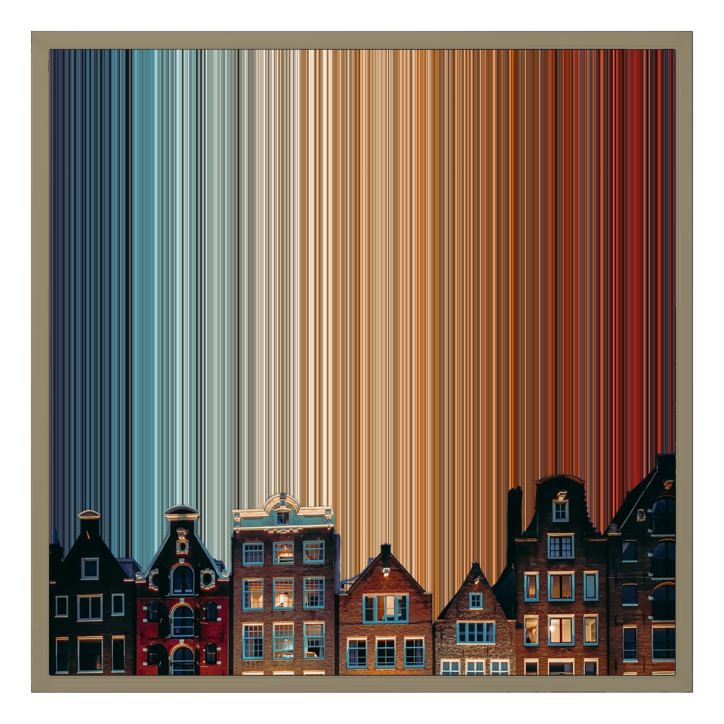 24×24" Framed Canvas - Natural variant