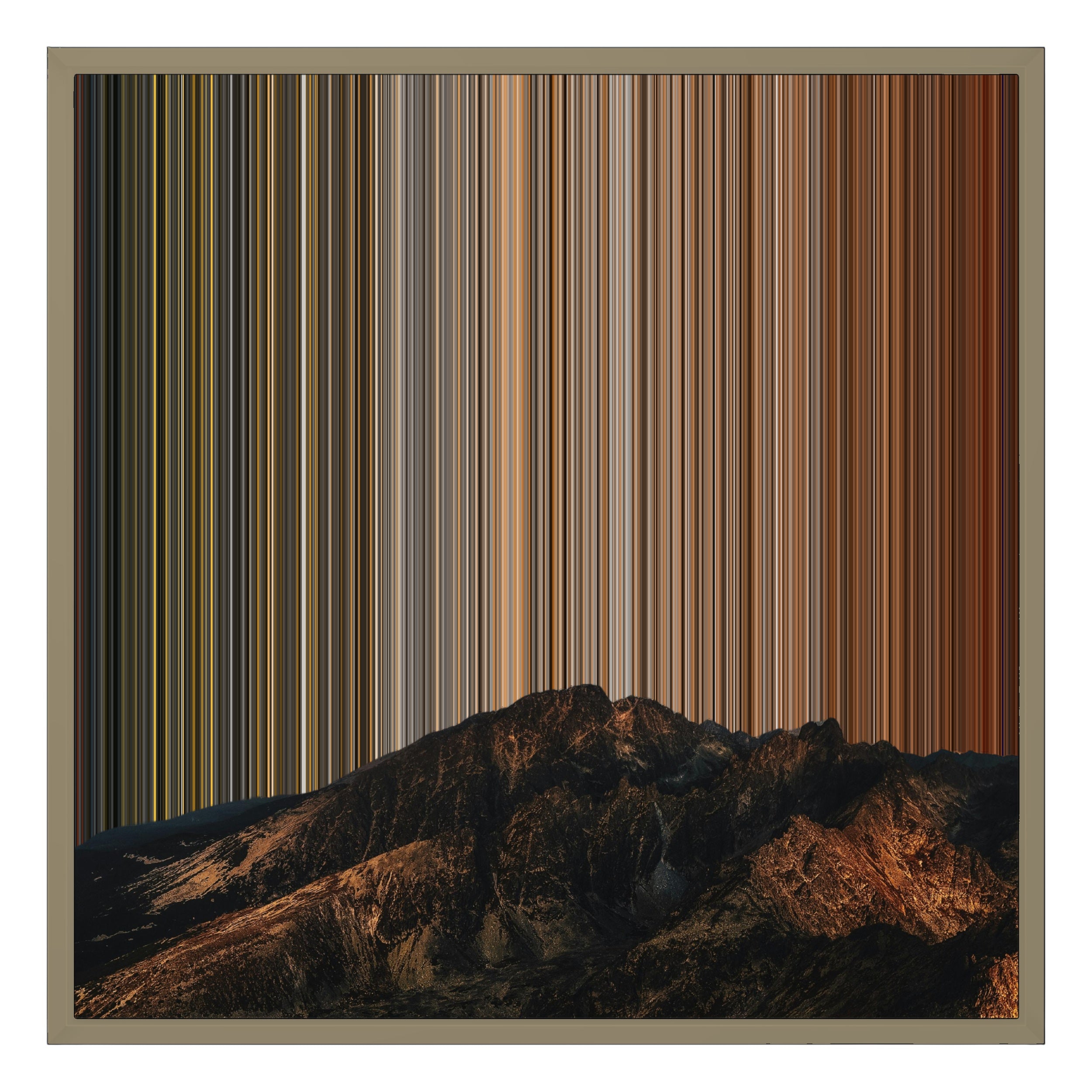 24×24" Framed Canvas - Natural variant