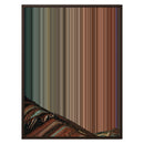 24×31" Framed Canvas - Brown variant