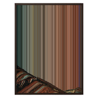 24×31" Framed Canvas - Brown variant