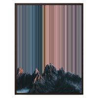 24×31" Framed Canvas - Brown variant