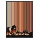 24×31" Framed Canvas - Brown variant