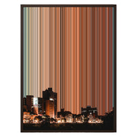 24×31" Framed Canvas - Brown variant