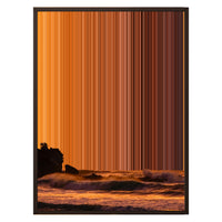 24×31" Framed Canvas - Brown variant