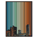 24×31" Framed Canvas - Brown variant