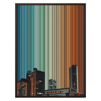 24×31" Framed Canvas - Brown variant