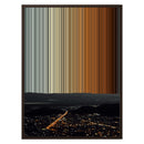 24×31" Framed Canvas - Brown variant