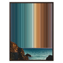 24×31" Framed Canvas - Brown variant