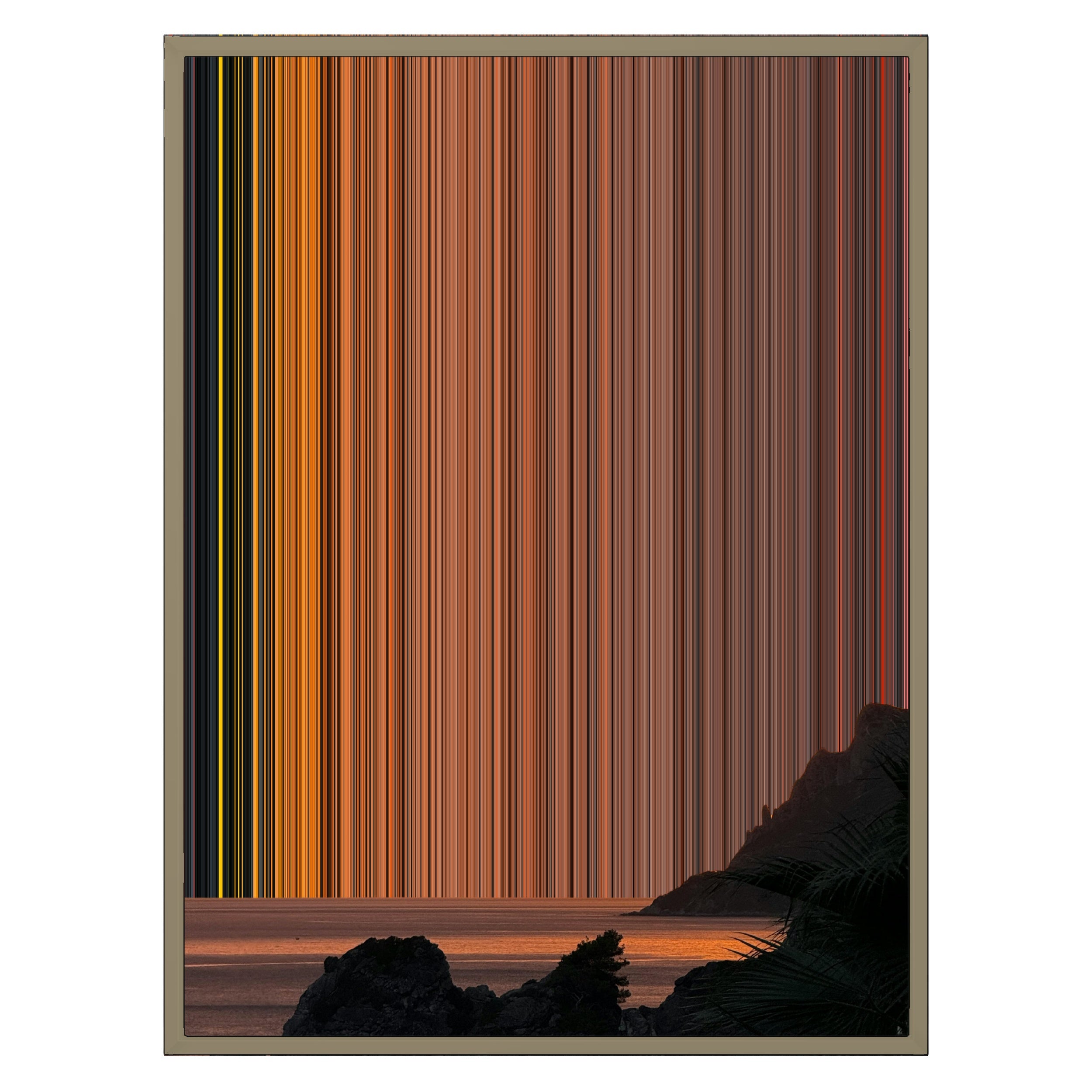24×31" Framed Canvas - Natural variant