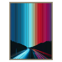 24×31" Framed Canvas - Natural variant